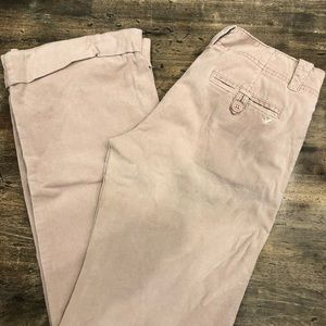 American Eagle light pink corduroy pants!!
